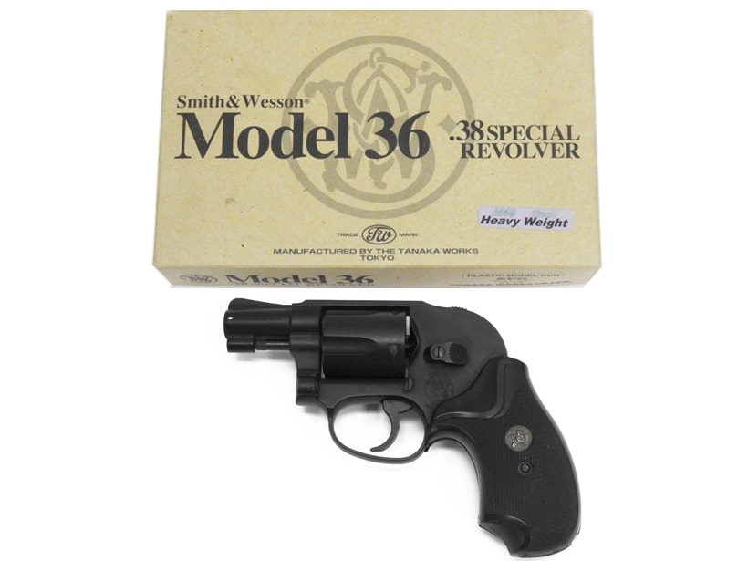 [タナカ] S&W M49 2インチ HW パックマイヤーグリップ ダミーブレットカスタム (中古)