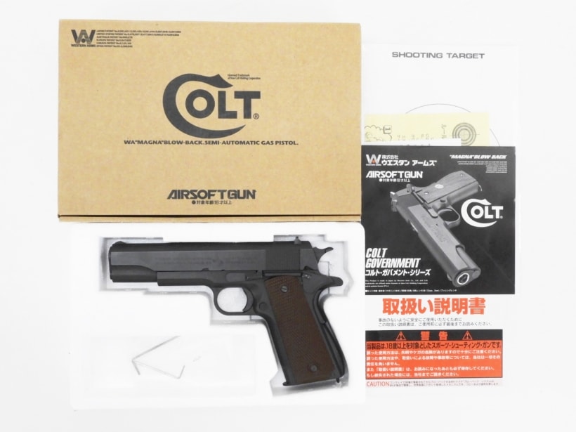 [WA] COLT ガバメント M1911A1 ガス漏れ (ジャンク)