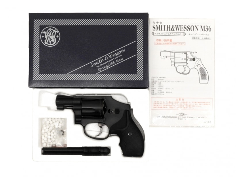 [タナカ] S&W M442センチニアル エアーウェイト 2インチABS (新品)