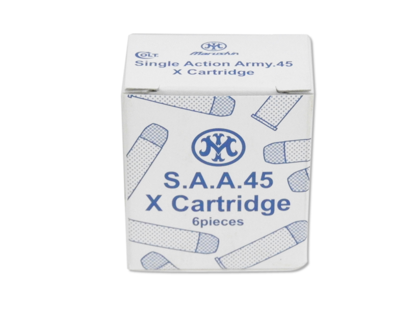 マルシン] SAA用 Xカートリッジ 6発セット 6mm 鉛弾頭タイプ (新品