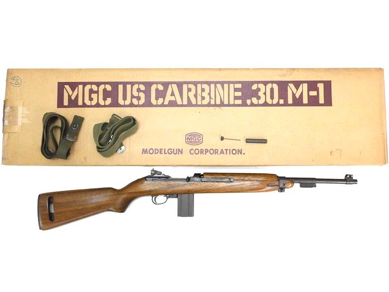 MGC] U.S.カービン 30. M1 発火モデルガン リアルウッド メッキボルト