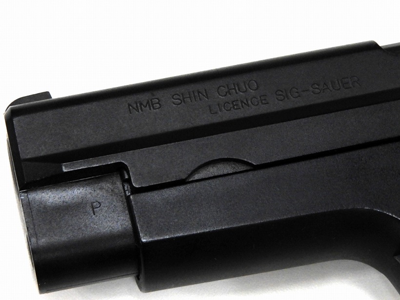 タナカ] 9mm拳銃 SIG SAUER P220 自衛隊仕様 旧タイプ ホルスター付き 