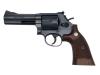 [マルシン] S&W M586 Xカートリッジ 6mmBB ガスリボルバー ハーフチェッカー 木製グリップ エクセレントHW (中古)