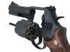 [マルシン] S&W M586 Xカートリッジ 6mmBB ガスリボルバー ハーフチェッカー 木製グリップ エクセレントHW (中古)