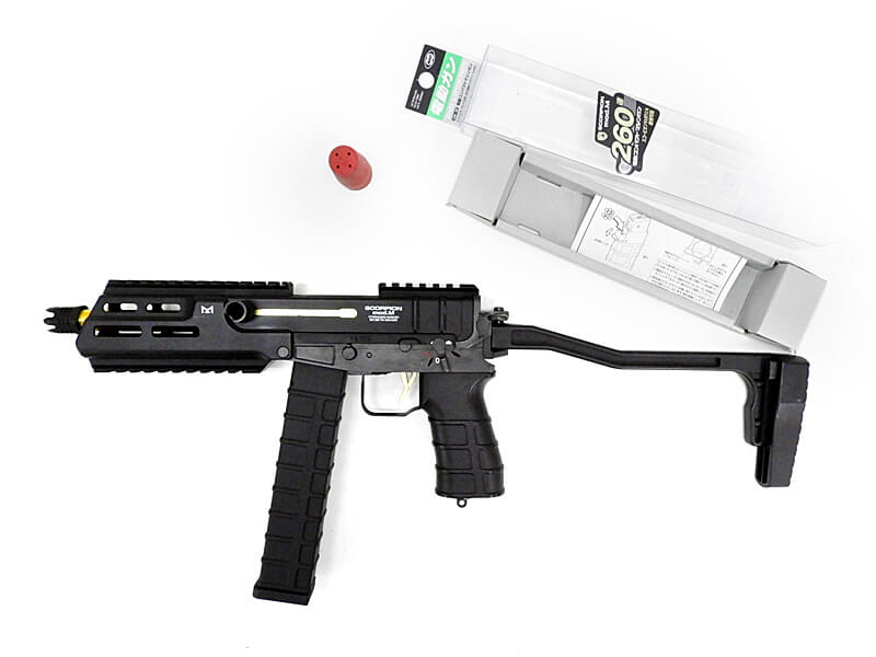 [東京マルイ] スコーピオン モッドM コックレバー欠け 電動コンパクトSMG (中古)