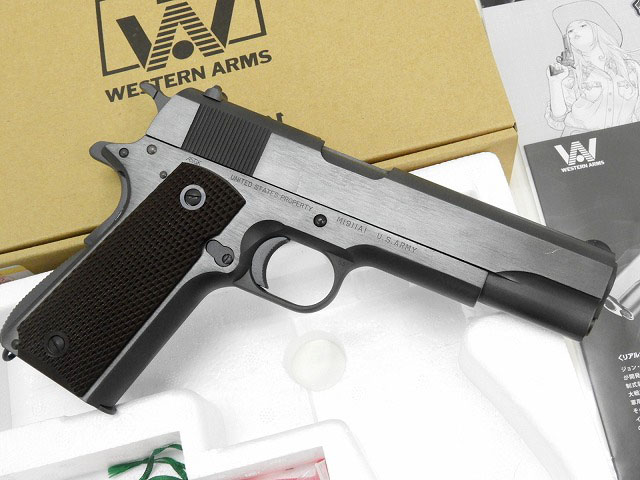 WA] コルトガバメント M1911A1ミリタリーモデル (中古)｜エアガン.jp