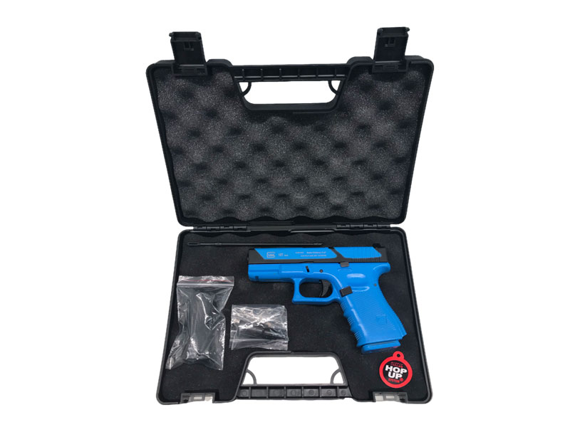 [BELL] G19 GEN4 ガスガン G19Tタイプ トレーニングカスタムブルー No.772-1 (中古)