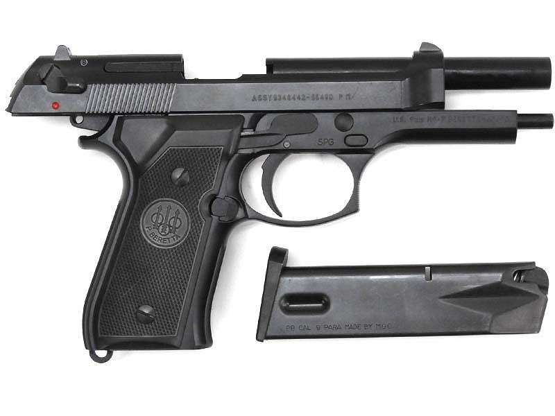 MGC] ベレッタ U.S. 9mm M9 ABS 発火モデルガン バレルヒビあり 別箱 
