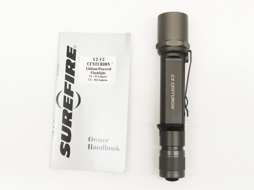 SUREFIRE] C3 Centurion キセノンライト ハードアナダイズド 旧ロゴ