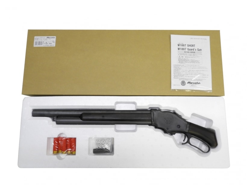 [マルシン] M1887 ショート 6mmBB エクセレントHW 木製ストック付き (中古)