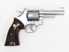 [クラウン] S&W M66 4インチ ウッドタイプグリップ ホップアップエアリボルバー 10才以上用 回転難 (訳あり)