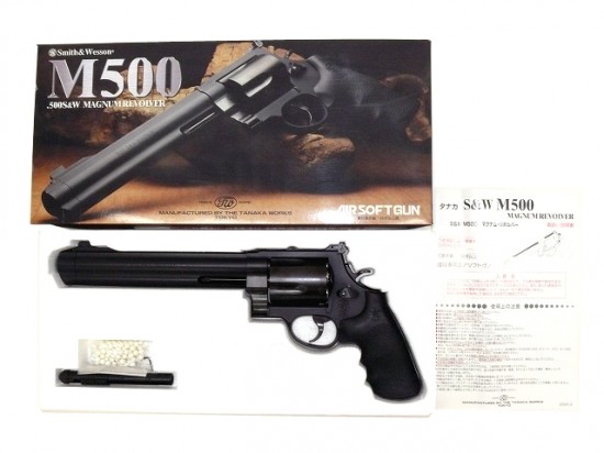 [タナカ] S&W M500 マグナムリボルバー 8+3/8インチ (中古)