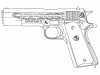 [CAW] M1911A1 刻印カスタム 太平洋戦線記念モデル (中古)