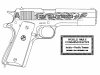 [CAW] M1911A1 刻印カスタム 太平洋戦線記念モデル (中古)