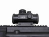 [HurricanE] HK416Dコンバージョンキット Ver2組込カスタム  スタンダード電動ガン BK ドットサイト・グリップ付 (中古)