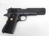 [東京マルイ] コルト M1911A1ガバメント パーカー風塗装/メダリオングリップ/マガジン刻印 カスタム エアコッキングハンドガン (中古)