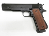 [BELL] M1911 コルトガバメント CO2 木グリ装着&ガスコッキングガン化カスタム No.2243 (中古)