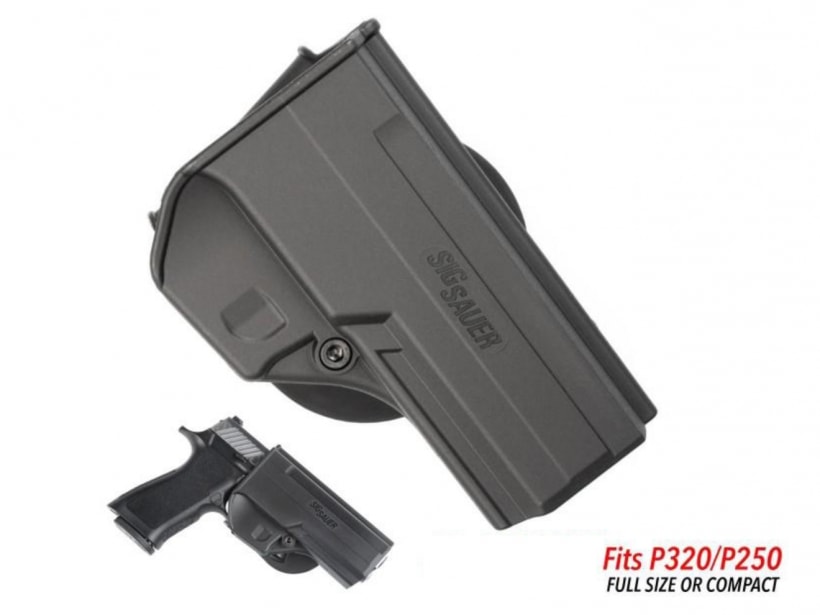 [SIG SAUER] SIG 純正 P320用 レベル1 パドルホルスター 右用 BK (新品)