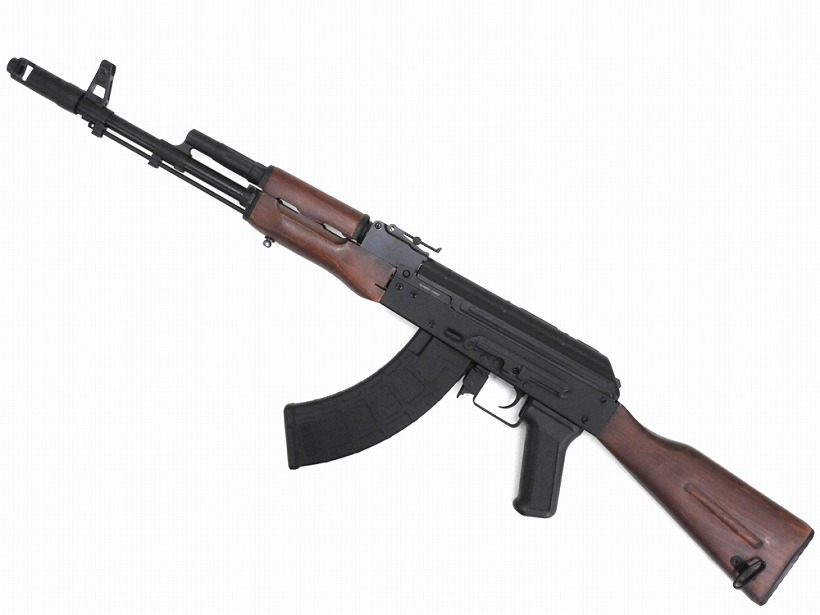 APS] AK74 ASK201 フルメタル リアルウッド 電動ガン ハイサイクル