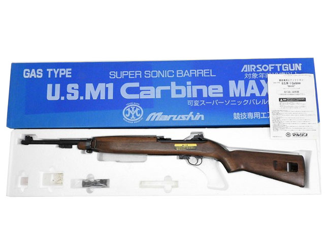 マルシン] U.S. M1カービン MAXI SSB 6mmBB木製ストック マガジンなし ...