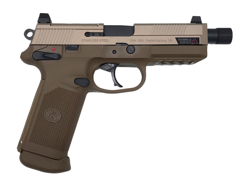 CyberGun/VFC] FNX-45 Tactical/タクティカル TAN メタルスライド ガスブローバック ハーフメタル 新ロット  (中古)｜エアガン.jp