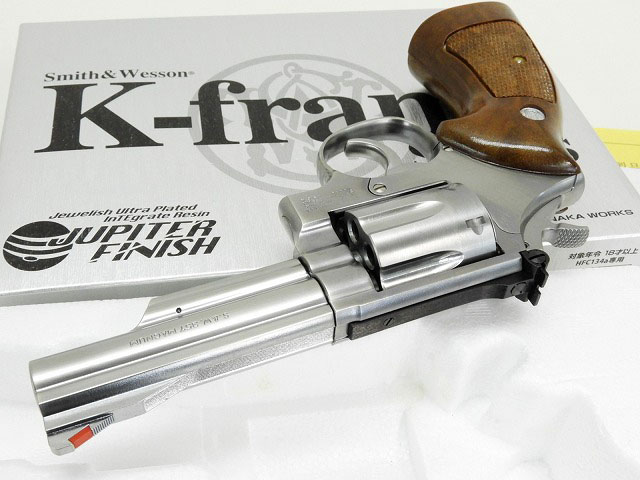 タナカ] S&W M66 4インチ ステンレスジュピターフィニッシュ (中古