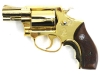 [コクサイ] S&W M36 2インチ 24K GOLD MODEL SMG 金属モデルガン 木製グリップカスタム (中古)