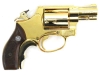 [コクサイ] S&W M36 2インチ 24K GOLD MODEL SMG 金属モデルガン 木製グリップカスタム (中古)