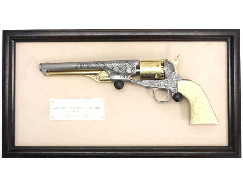 フランクリン・ミント カスター将軍のリボルバー 展示用モデルガン銃 