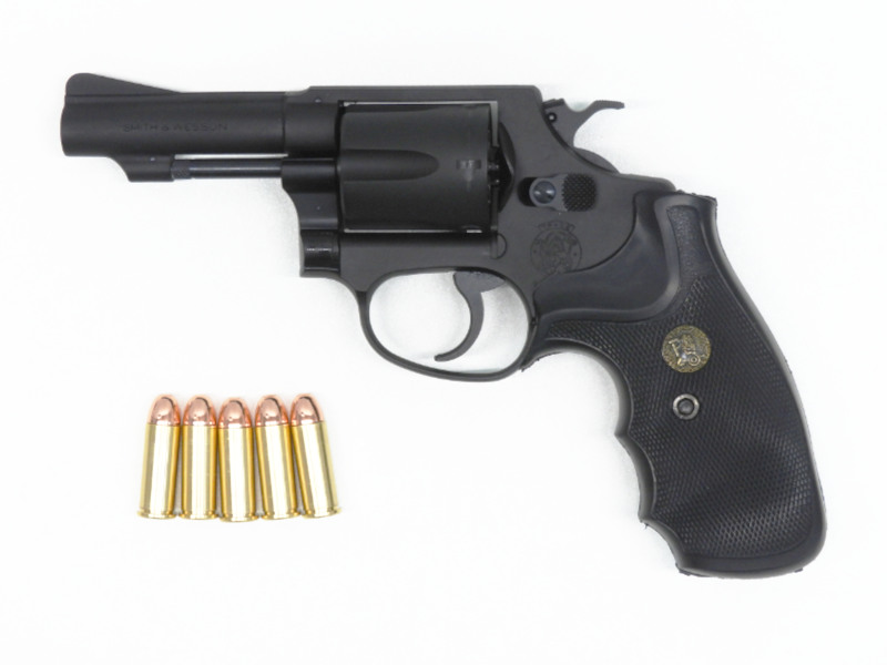 [タナカ] S&W M36 3インチ チーフスペシャル モデルガン パックマイヤーグリップカスタム (中古)