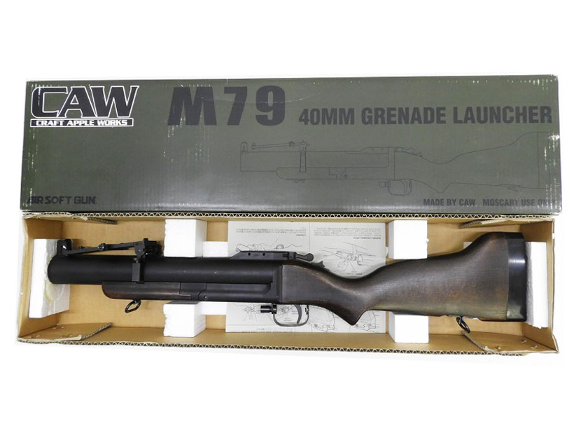 CAW M79グレネードランチャーDx ウッドストック フル刻印 ベトナム戦争 