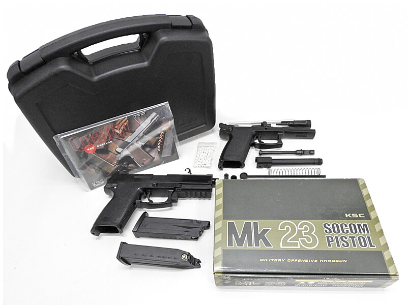 KSC] MK23 SOCOMピストル コマーシャルスライドHW 20mmレール装着 MTM