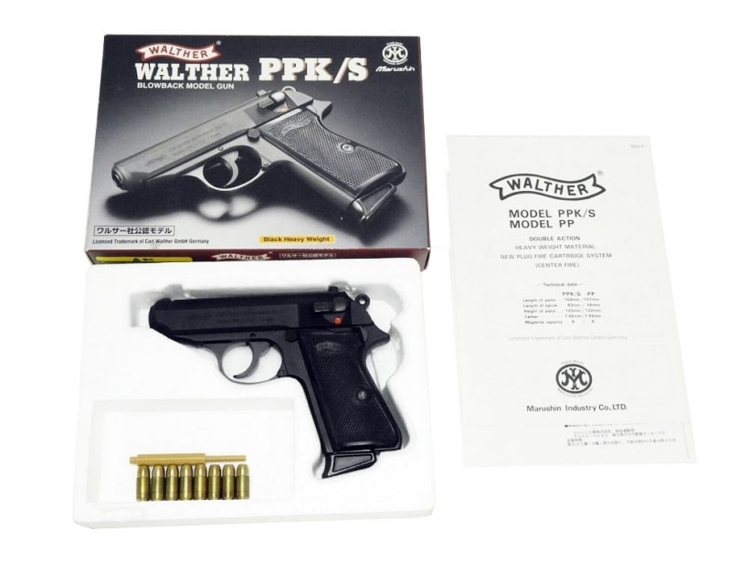 [マルシン] ワルサー PPK/S ブラック HW (中古)