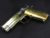 [マルシン] S&W M439 メタルフィニッシュ 24K ゴールドカスタム ピンゆるめ (訳あり)