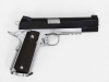 [マルシン] M1911A1 Meister.45 8mmBB フレームシルバー ハイバレットバルブ カスタム (中古)