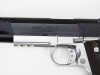 [マルシン] M1911A1 Meister.45 8mmBB フレームシルバー ハイバレットバルブ カスタム (中古)