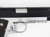 [マルシン] M1911A1 Meister.45 8mmBB フレームシルバー ハイバレットバルブ カスタム (中古)