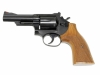 [コクサイ] ニュー S&W M19 4インチ MHW NO.425 木製グリップカスタム 発火モデルガン (中古)