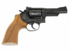 [コクサイ] ニュー S&W M19 4インチ MHW NO.425 木製グリップカスタム 発火モデルガン (中古)