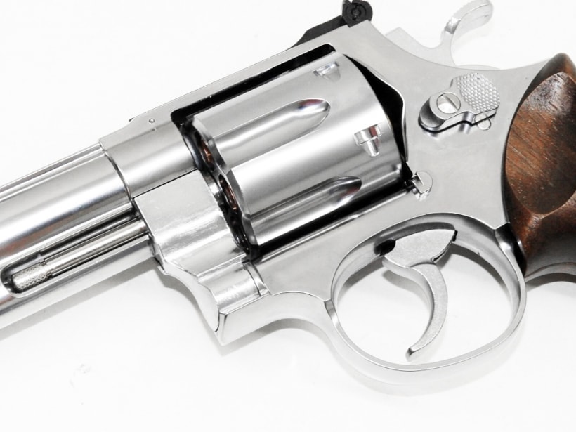 マルシン] S&W M629 クラシック シルバーABS 5インチ ハーフチェッカー