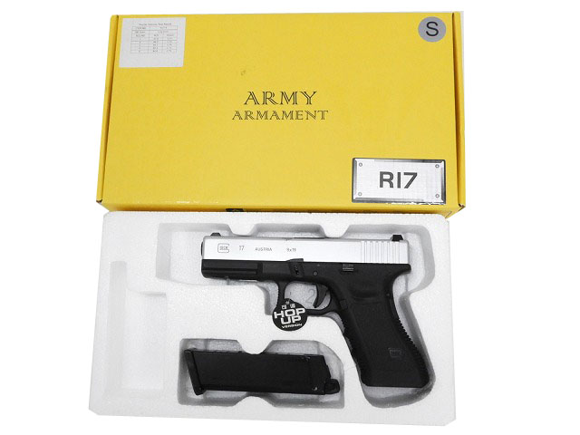 [Army Armament] R17 グロック17 スライドシルバー (中古)