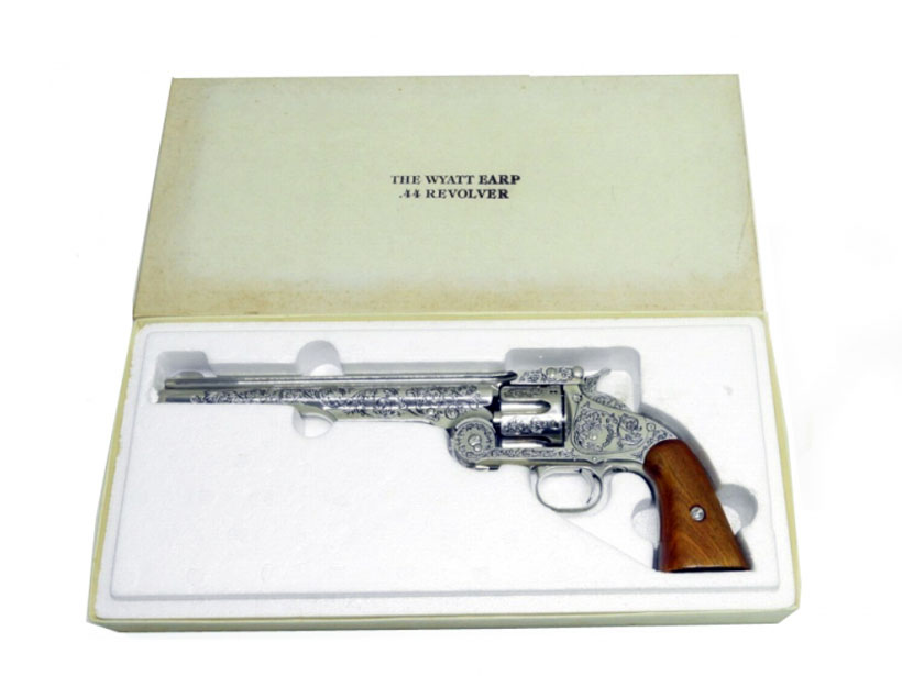 [フランクリン・ミント] S&W モデル3 ワイアット・アープモデル (中古)