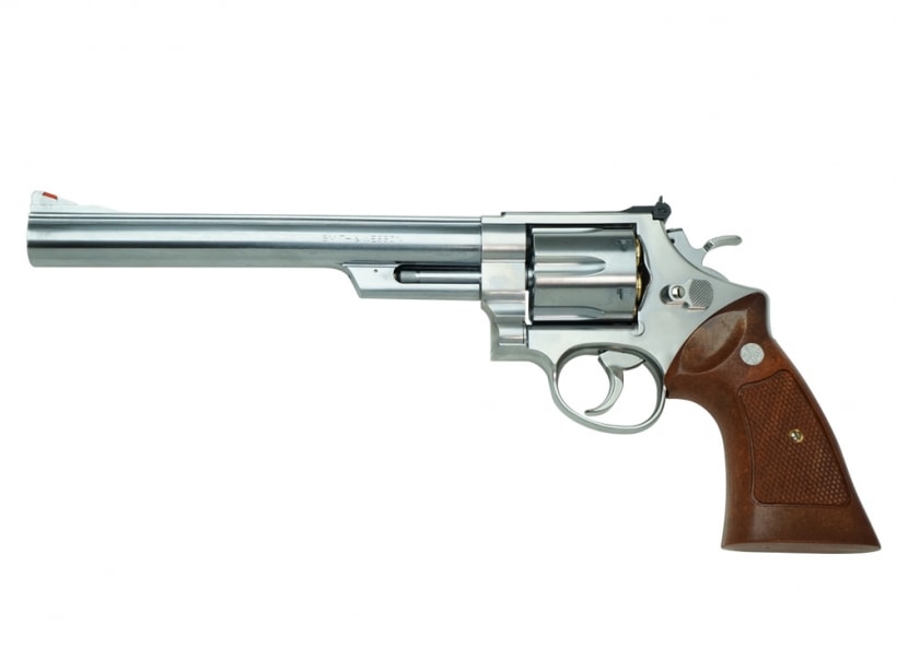 [タナカ] S&W M629 8 3/8inch ステンレスジュピターフィニッシュ ver.2 発火モデルガン (中古)