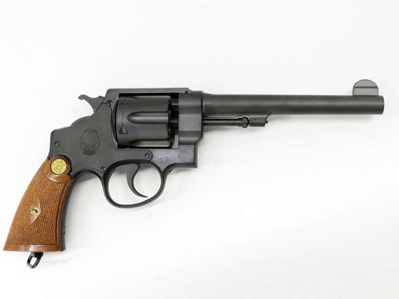 タナカ] S&W M1917 6.5インチ イギリス国軍ver. パーカライジング 発火 