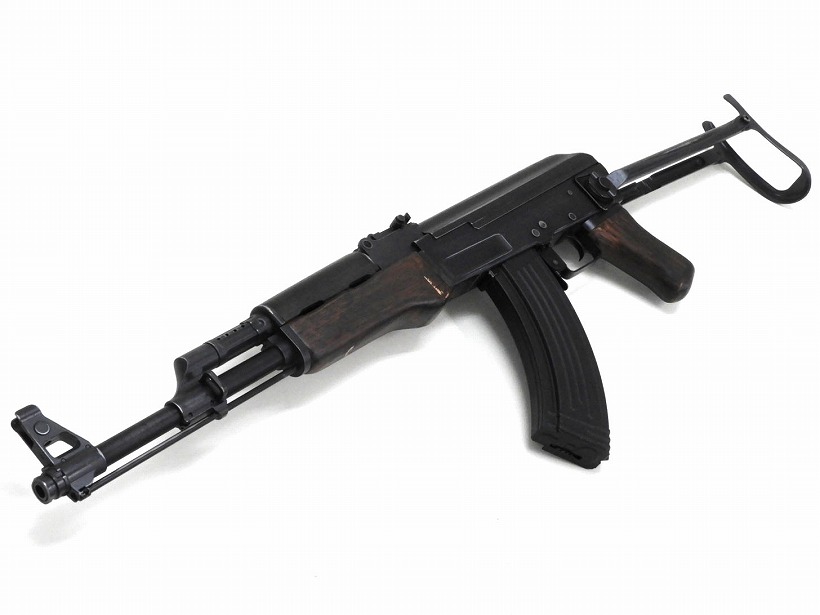 [CYMA] AK47S フルメタル 電動ガン リアルウッド Ver. CM042S ウェザリングカスタム (中古)