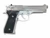 [マルシン] M92FS ステンレス 実物刻印 シルバーABS 発火モデルガン スペアマガジン付 (中古)