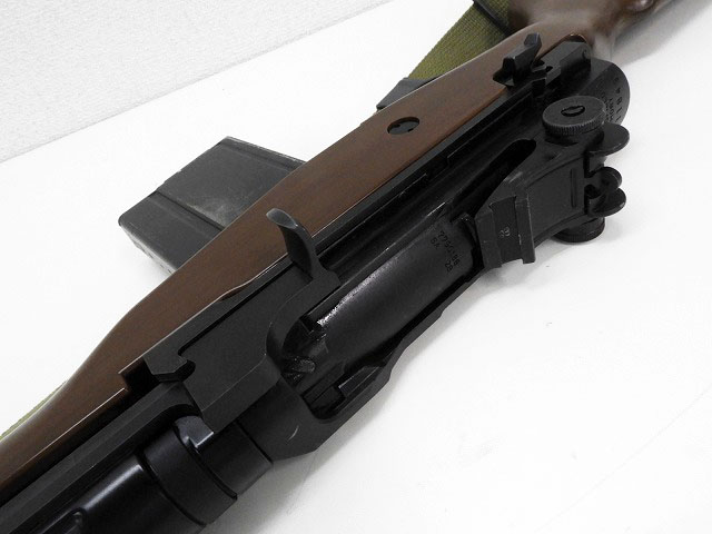 人気カラーの U.S.ライフル M14 ウッドタイプストック スコープ付き