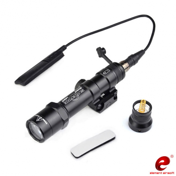 [element airsoft] SureFireタイプ M600B スカウトライト LEDライト EX410 ブラック (中古)