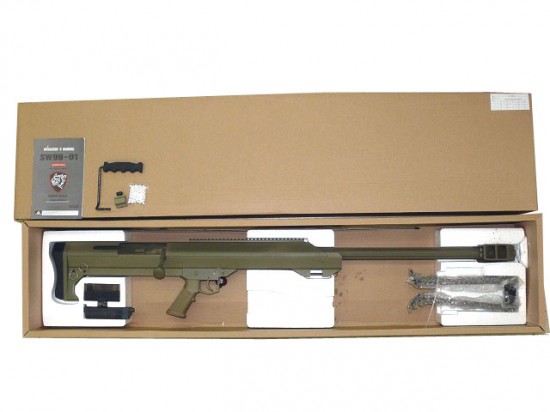 SNOW WOLF] バレット BARRETT M99 エアコッキングライフル FDE (新品)｜エアガン.jp