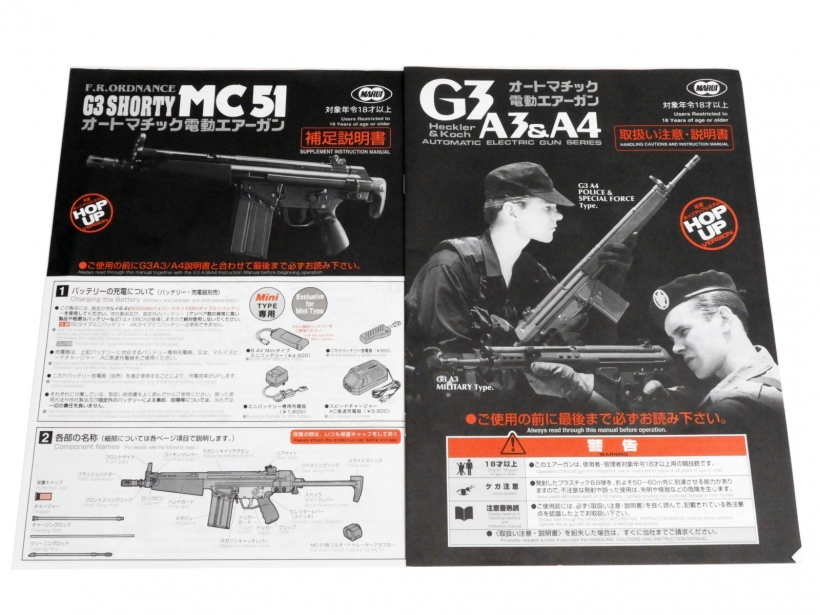 東京マルイ　電動ガンMC51 HK51 G3系用　M4カスタムストック